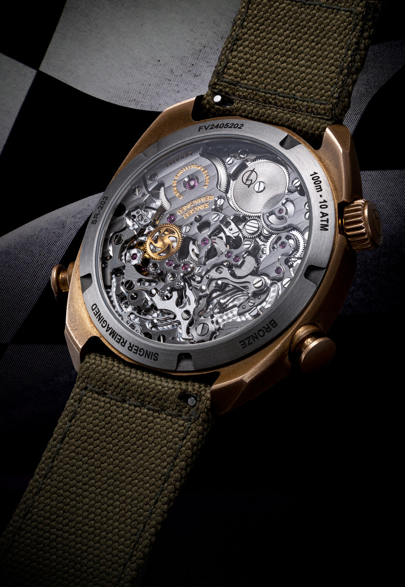 Singer Reimagined 1969 Bronze Chronograph