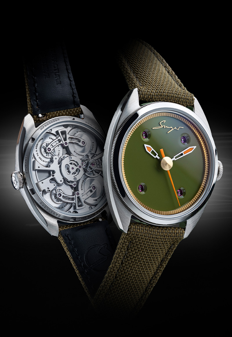 Singer Caballero dual sides