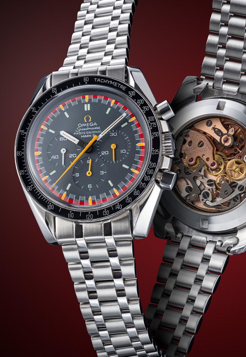 Uncle Straps bracelet on Omega